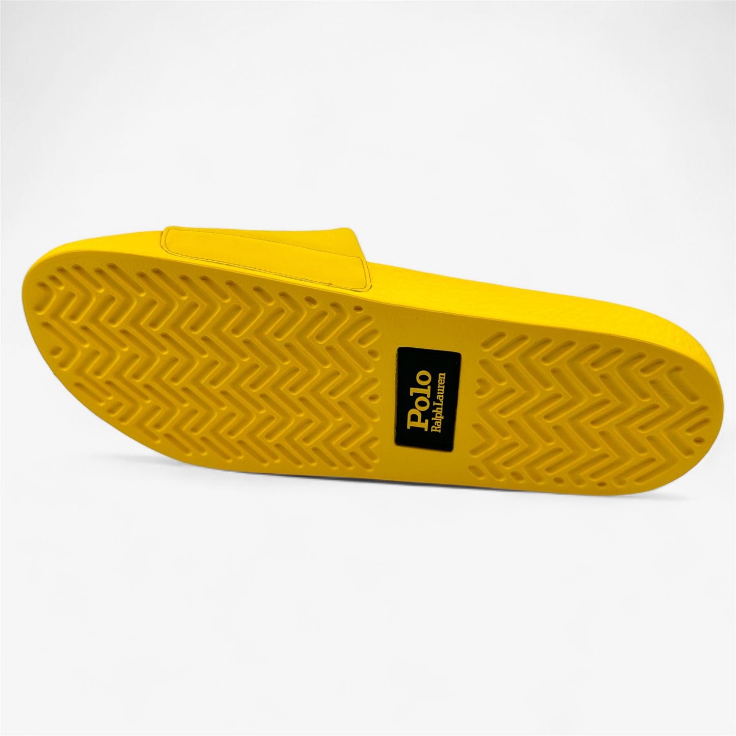 Ralph Lauren Slide SN SLI Yellow Mens Sandal Big Pony Slide