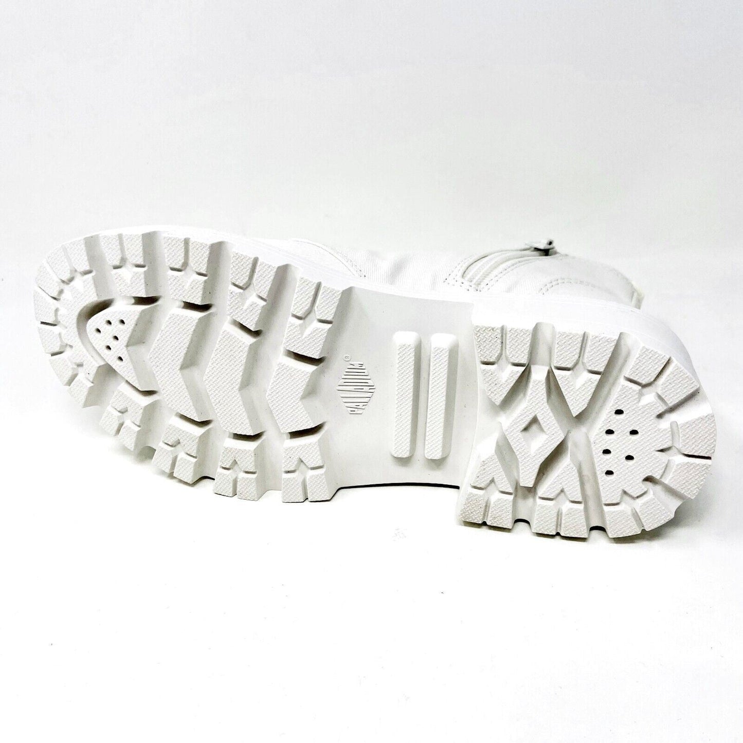 Palladium Pallabase Twill Star White Womens Platform Boots 96907 116