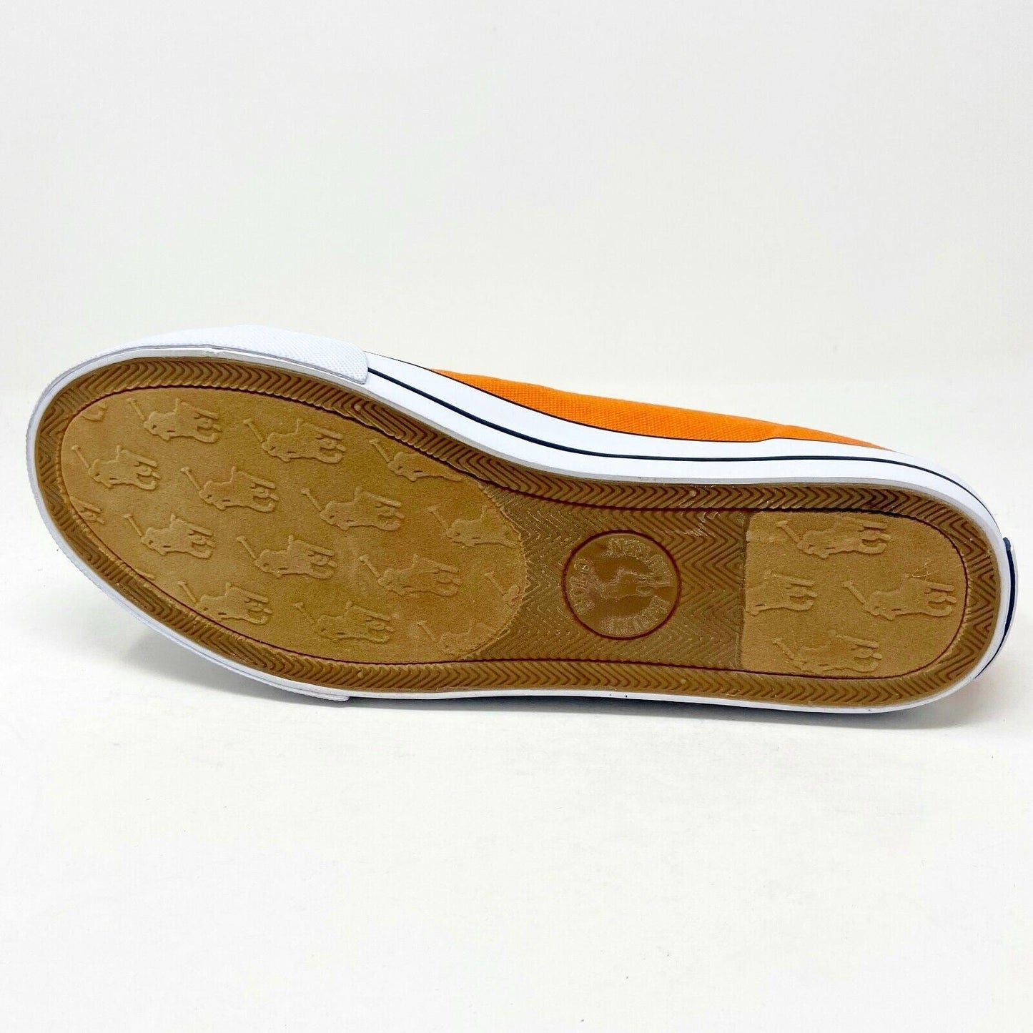 Polo Ralph Lauren Orange Harbour Hi Kids Casual Shoes 990016
