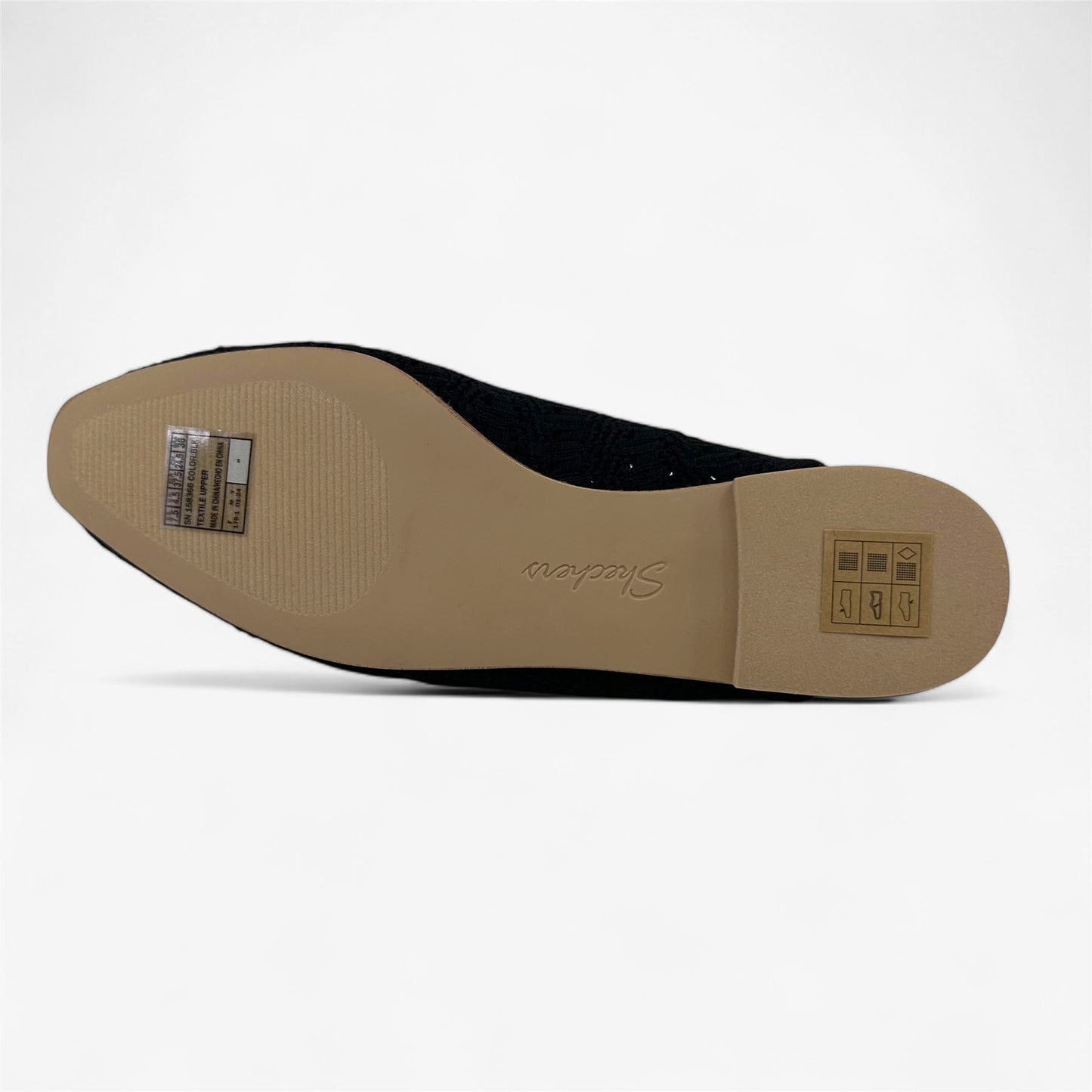 Skechers Cleo Snip Sweet Daffodil Black Womens Casual Flat