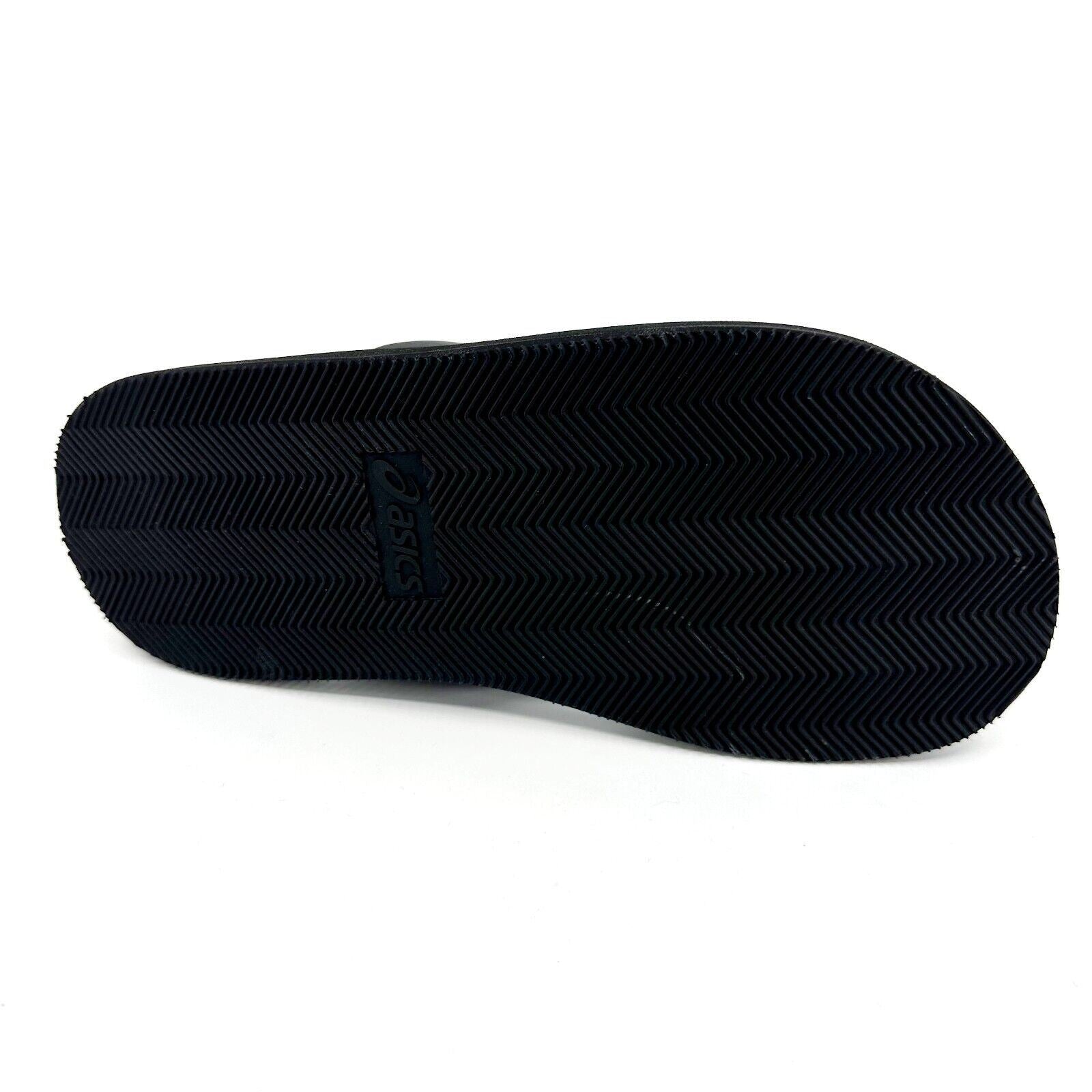 Asics Zorian BM Black Roselle Mens Size 12 Flip Flop Thongs Sandal 1173A009 001