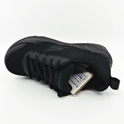Skechers Nitro Sprint Prozon Black Kids Boys Size 1 Sneakers