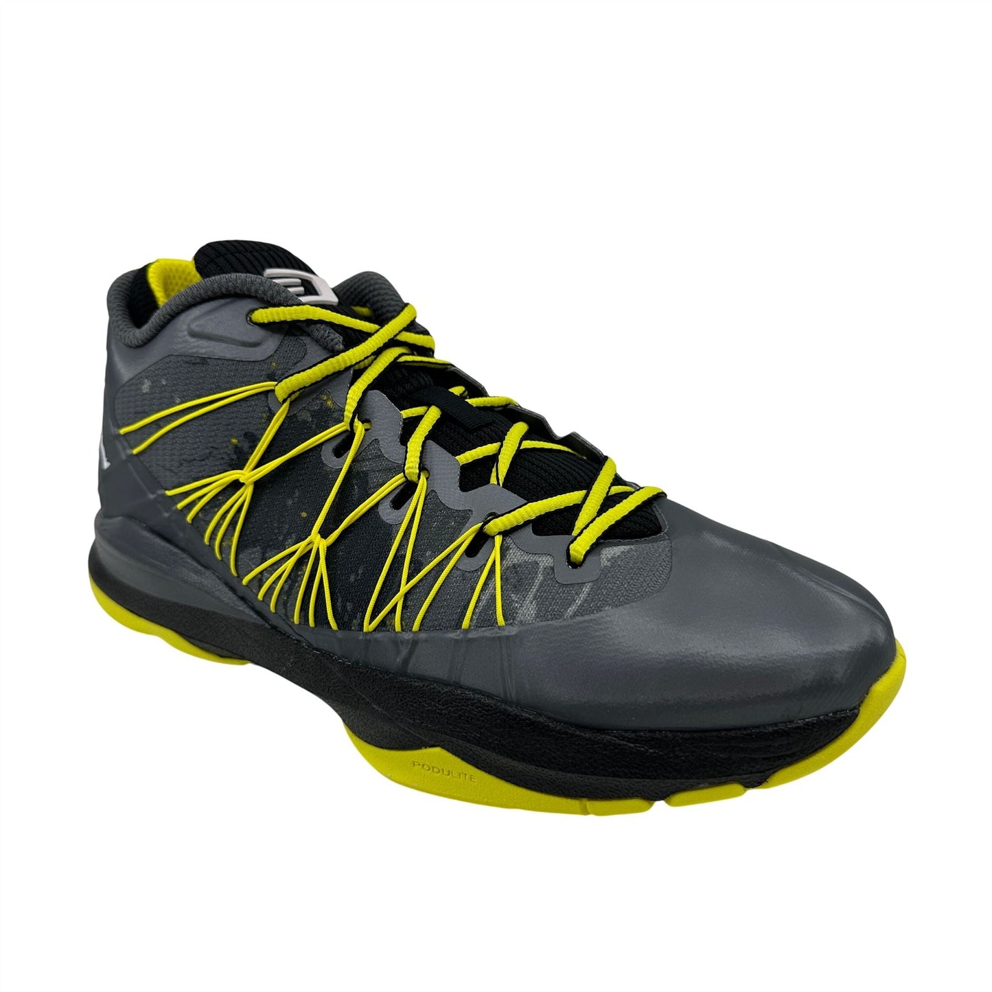 Jordan CP3.VII AE Dark Grey White Black Yellow Mens Athletic Sneaker