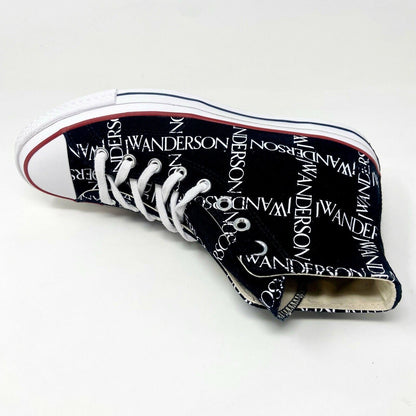 Converse Chuck 70 Hi x JW Anderson Black White Insign Womens Sneakers 160807C