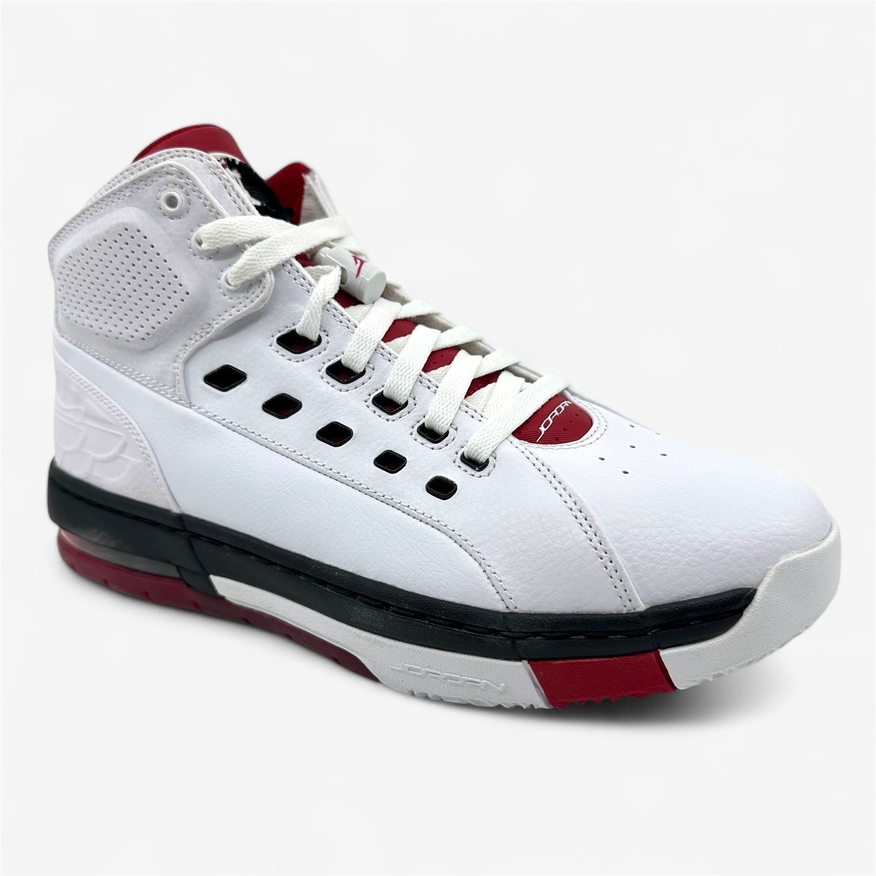 Jordan Ol' School White Gym Red Black Mens Athletic Sneaker
