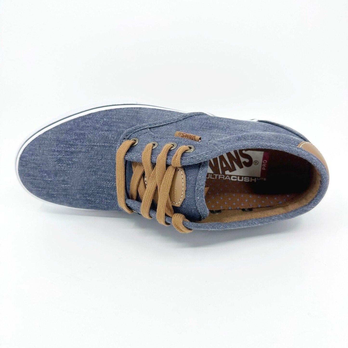 VANS Chima Estate Pro (Washed) Navy Mens Size 7.5 UltraCush Sneakers