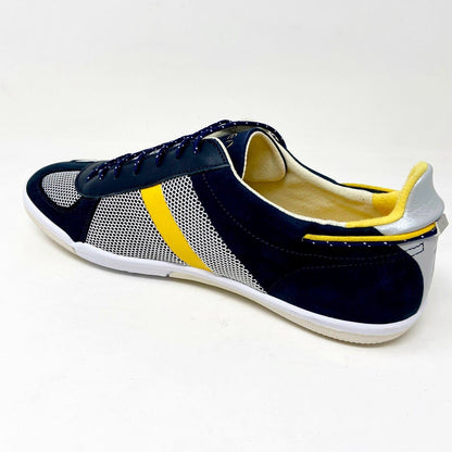 Plae Butler Mood Indigo Navy Mens Full Grain Leather Casual Sneakers 550010 419