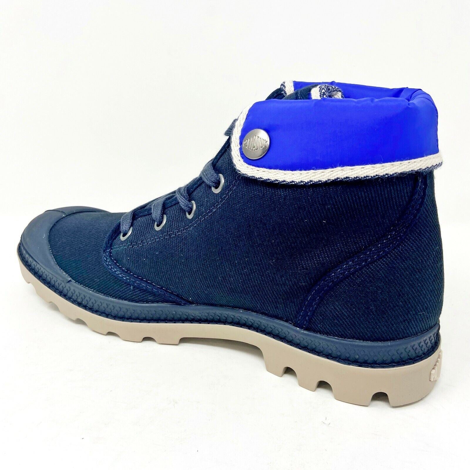 Palladium Hi Sock TFL F Navy Blue Womens Combat Boots 93610 400