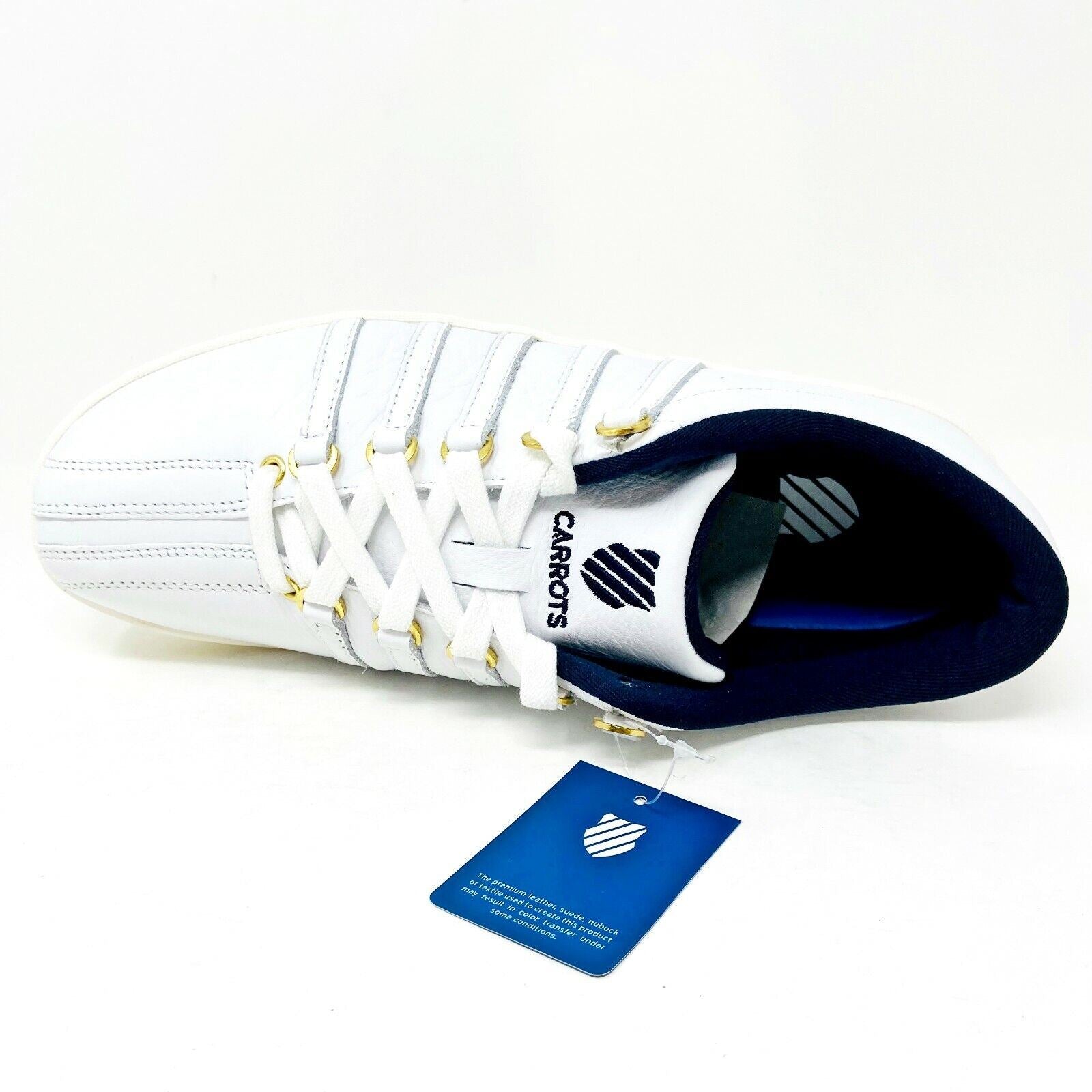 K-Swiss Classic 88 Anwar Carrots Off White Navy Mens Size 8.5 Sneakers 05774 134