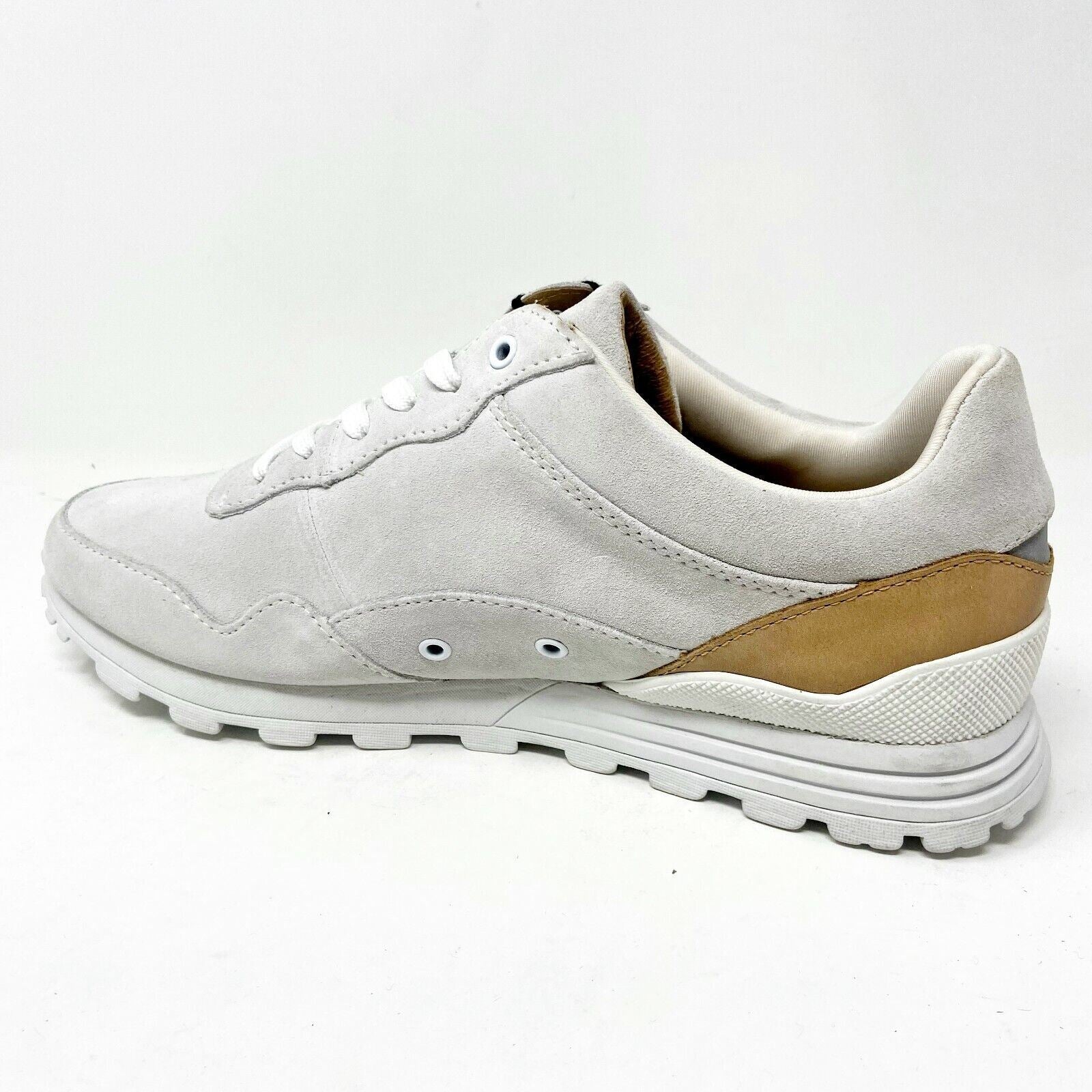 Clae Hoffman American Rag x Clae White Suede Veggie Tan Mens Size 7