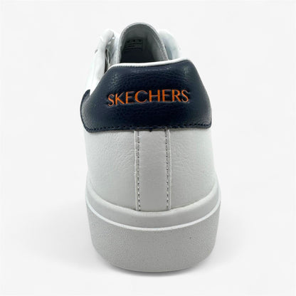 Skechers Eden LX Remembrance White Orange Mens Athletic Court Classics Sneaker