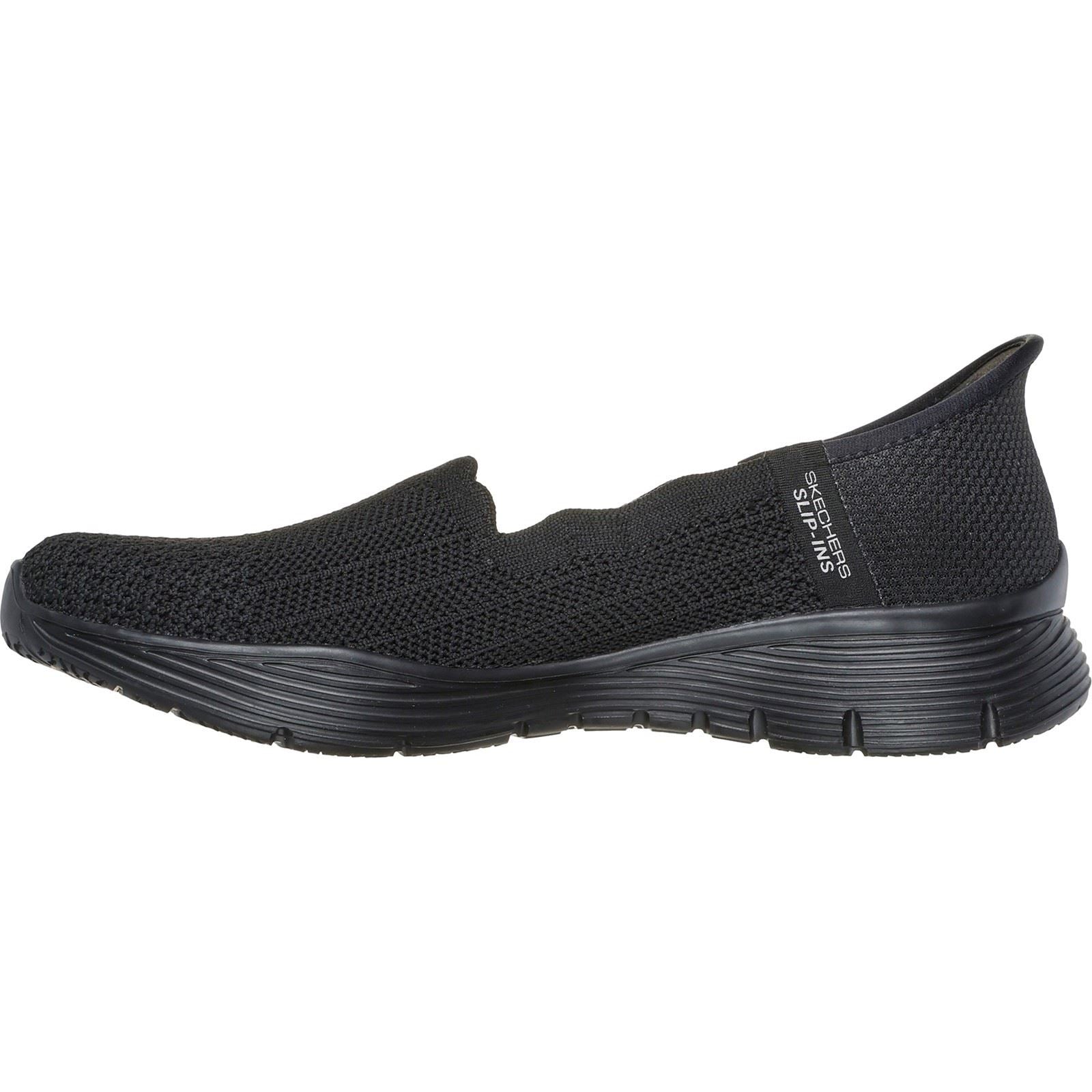 Women's Wide Fit Skechers 158980 Slip-ins Seager Believe It Shoes