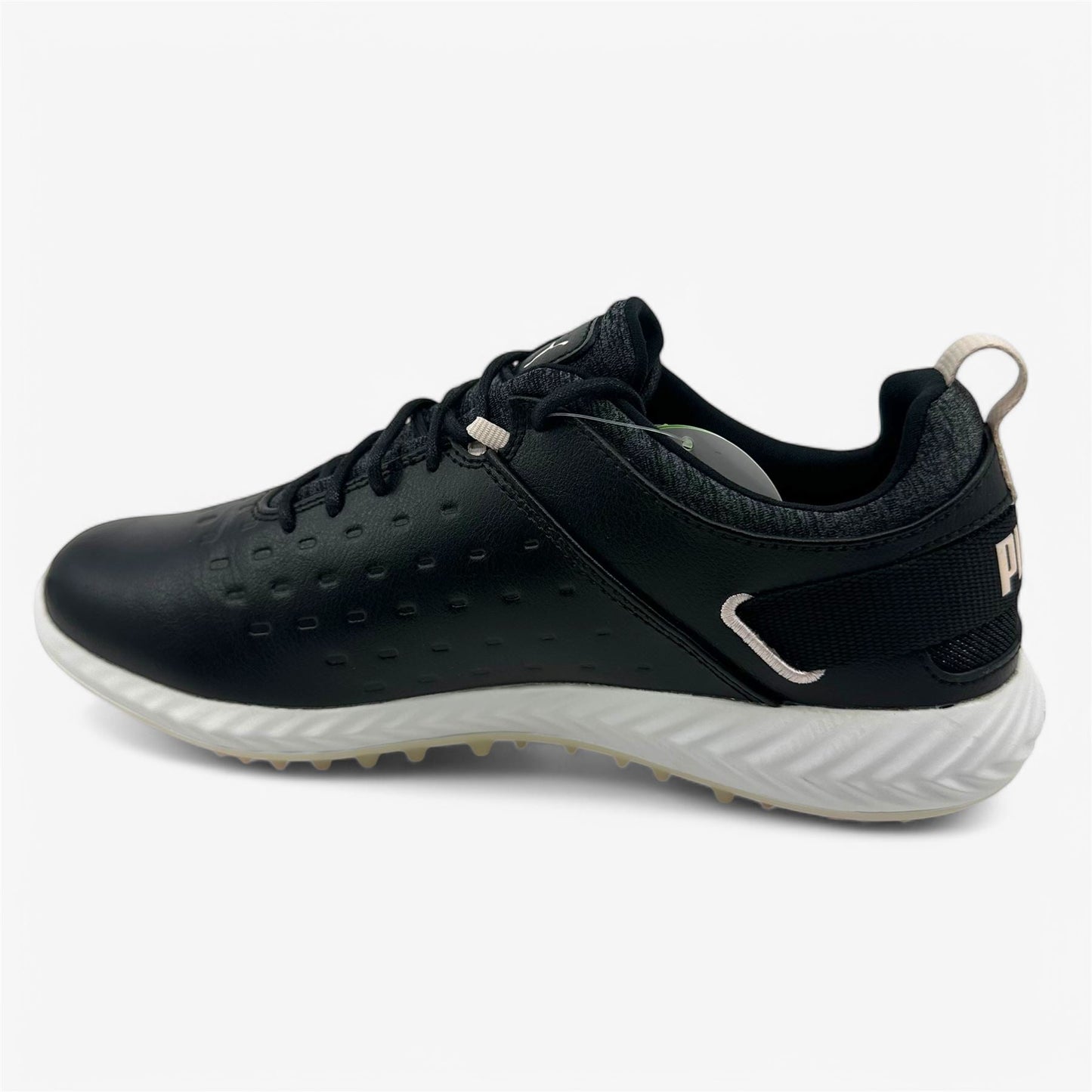 PUMA Ignite Blaze Pro Black Rosewater Womens Waterproof Golf Shoes
