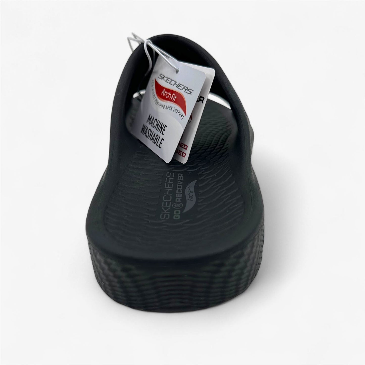 Skechers Go Recover Refresh Black Womens Sandal Slip-On