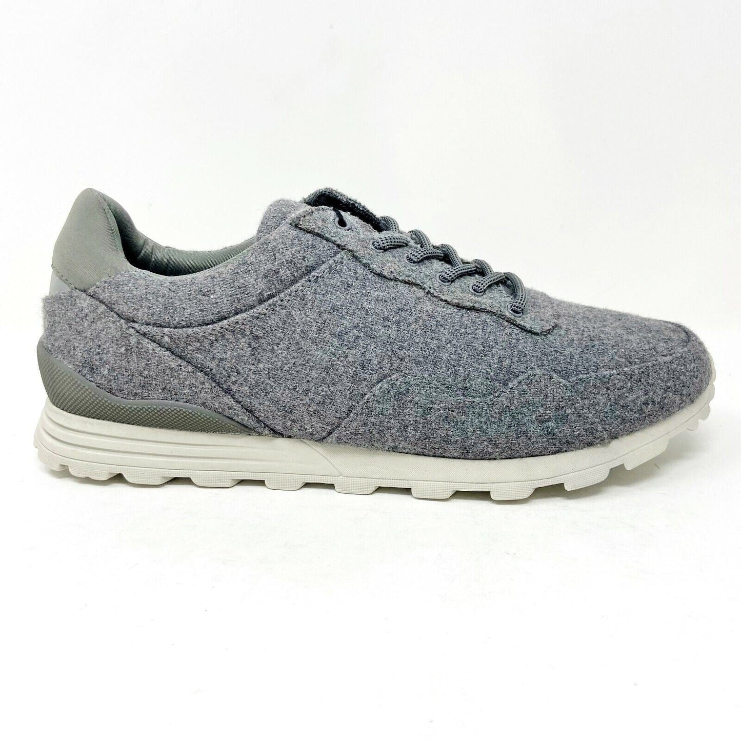 Clae Hoffman Charcoal Wool Mens Size 10 Premium Casual Sneakers