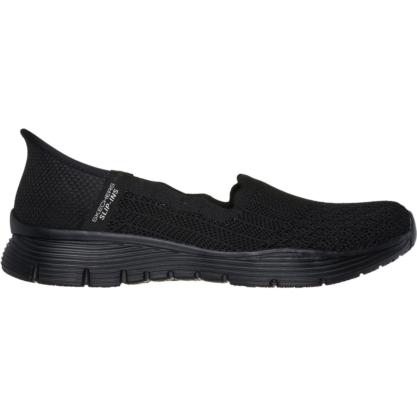 Women's Wide Fit Skechers 158980 Slip-ins Seager Believe It Shoes