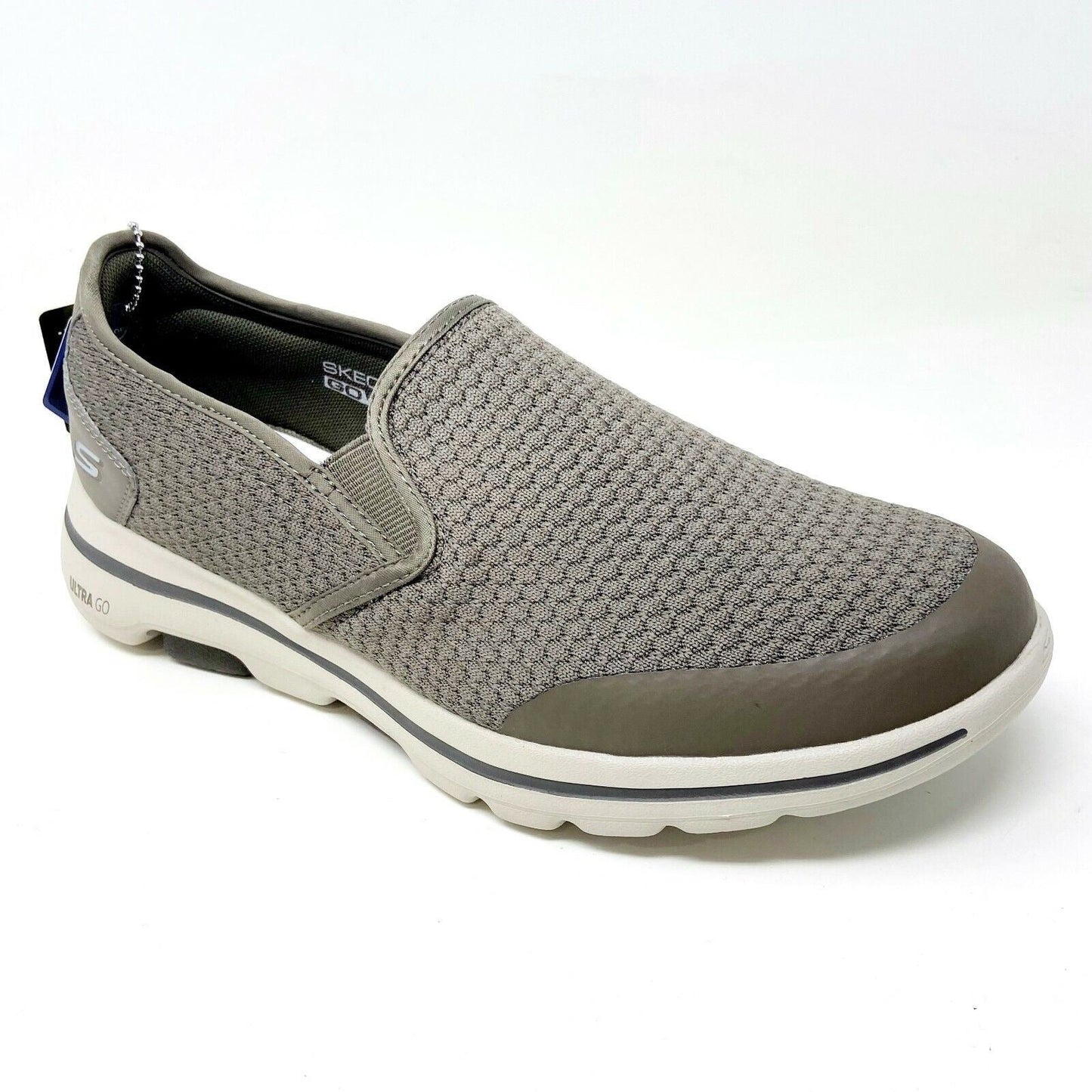 Skechers Go Walk 5 Apprize Khaki Mens Casual Walking Shoes