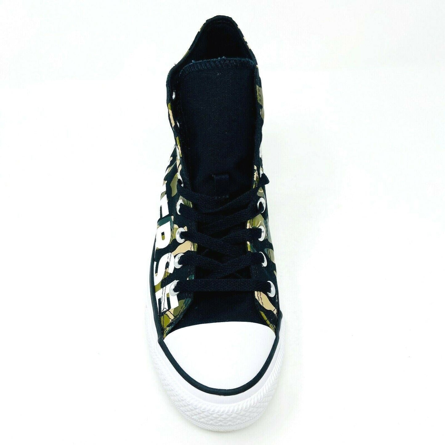 Converse Chuck Taylor All Star Hi Black Camo Mens Casual Sneakers 166232F