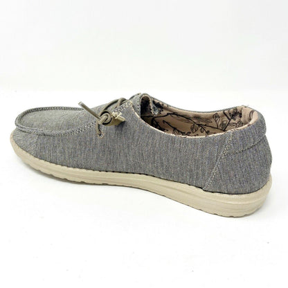 Hey Dude Womens Wendy Stretch Steppa Slip On Walking Comfort Shoes