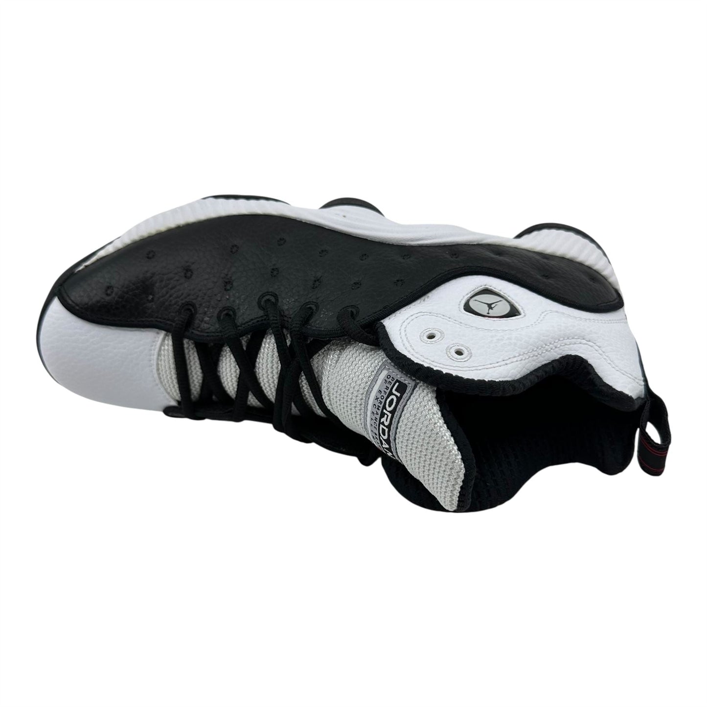 Jordan Jumpman Team II Black White Varsity Red Mens Athletic Sneaker