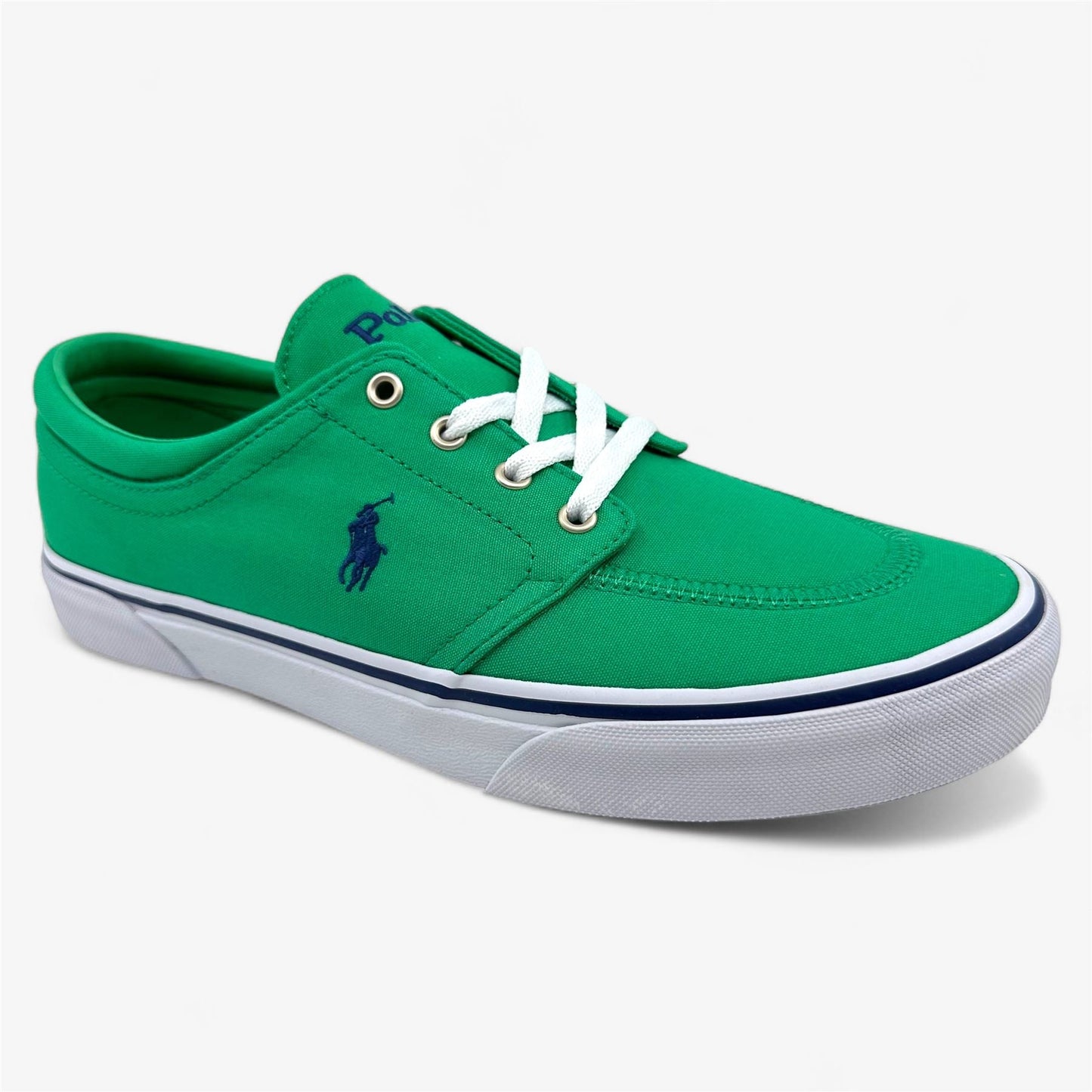 Ralph Lauren Faxon X SK LTL Green White Mens Casual Sneaker