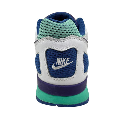 Nike Tyan White Purple Blue Womens Athletic Sneaker