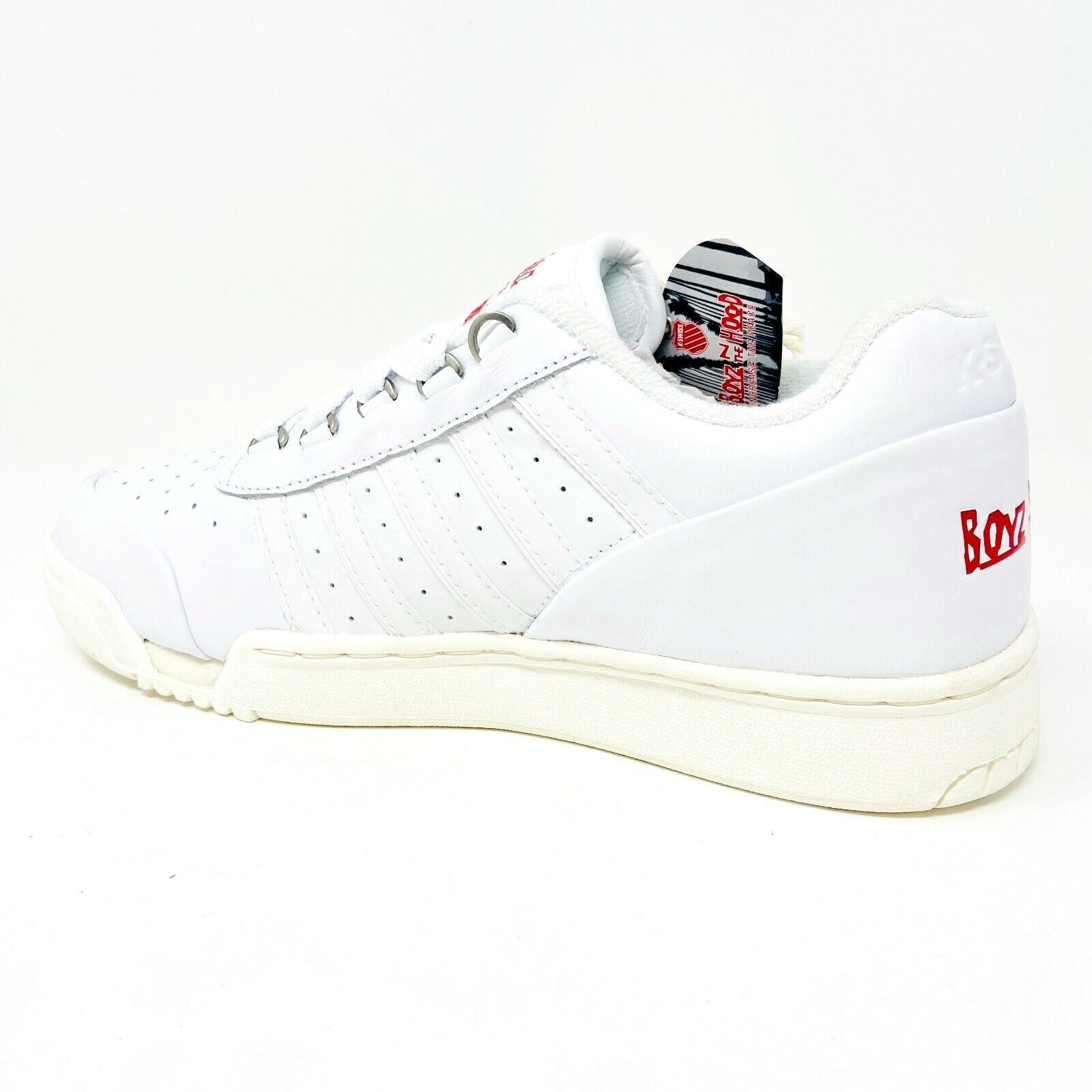 K-Swiss GSTAAD '86 x Boyz N The Hood White Marshmallow Mens Sneakers 06824 173