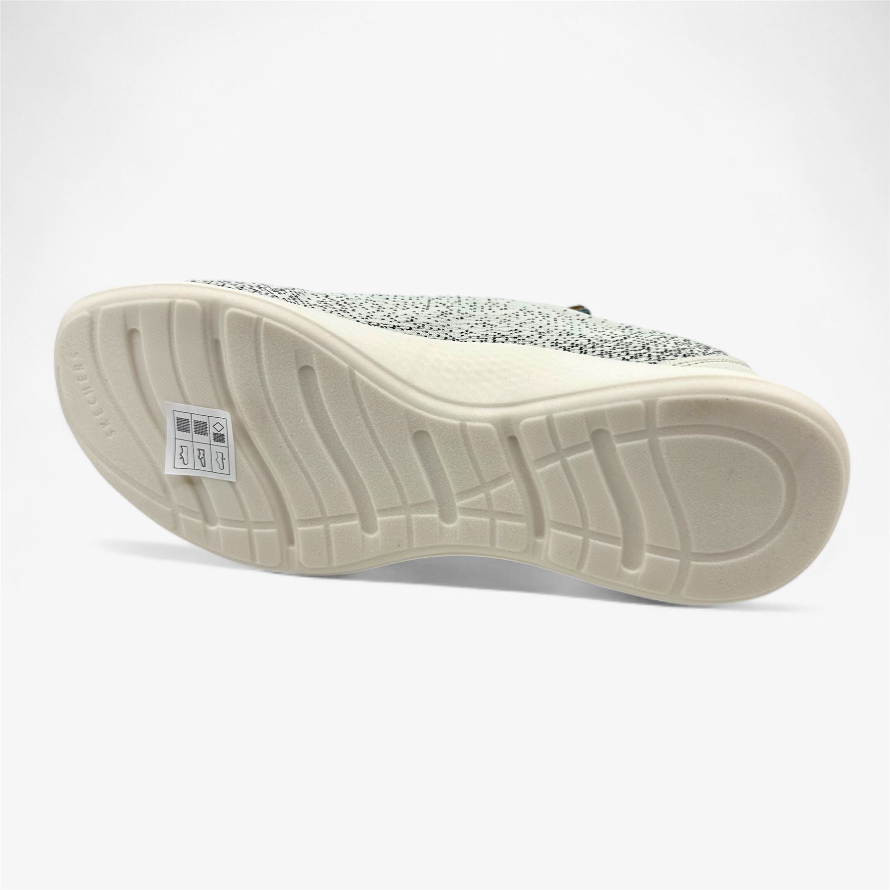 Skechers Vapor Foam Lite Revolve Natural Black Womens Athletic Sneaker