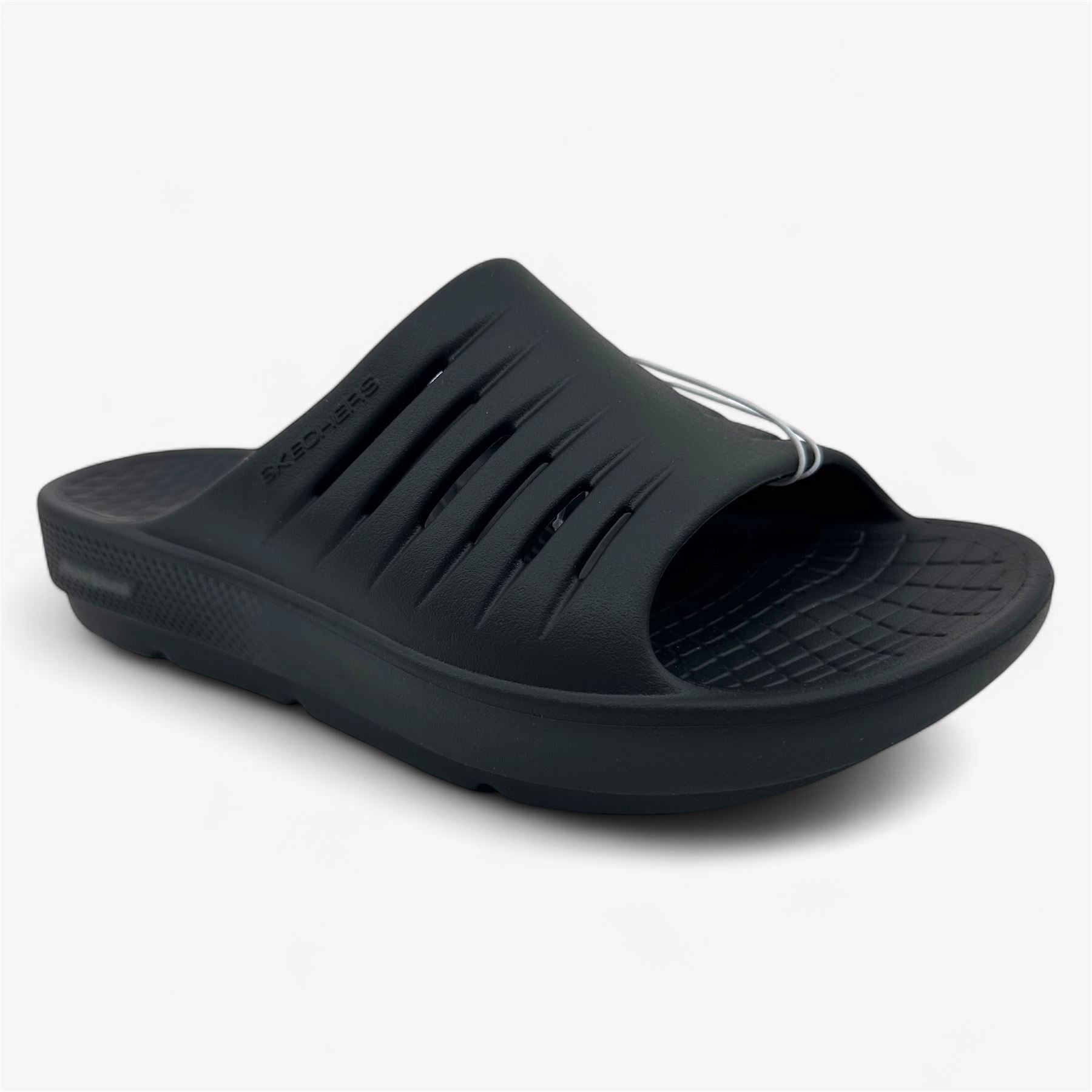 Skechers Go Recover Refresh Black Womens Sandal Slip-On