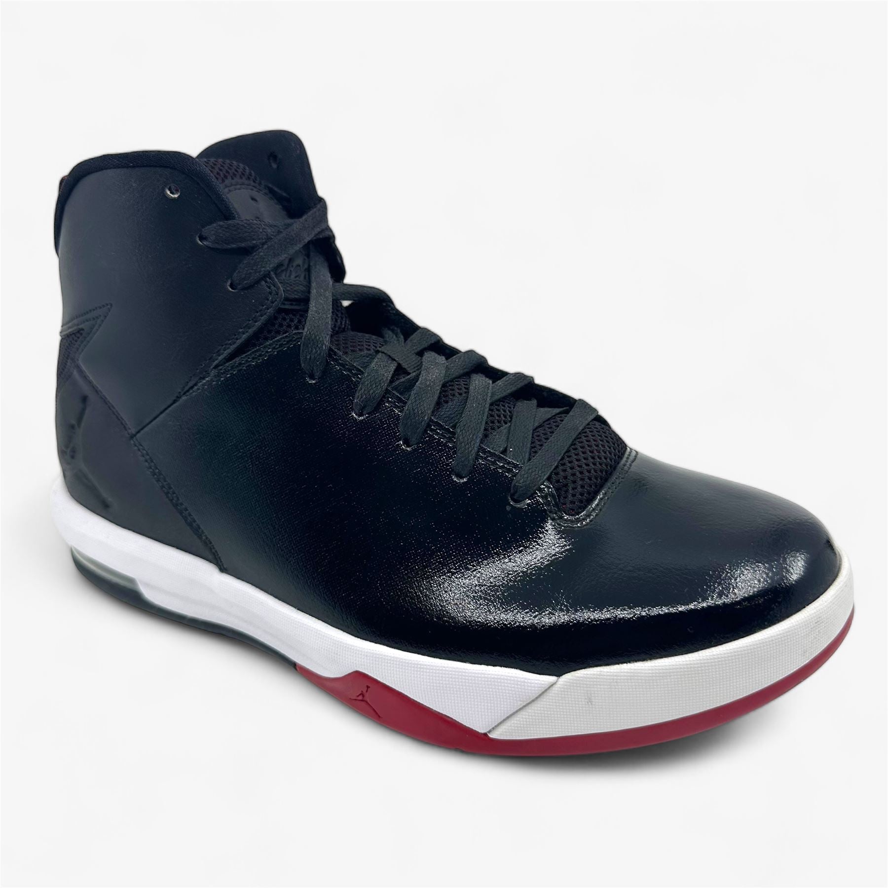 Jordan Air Imminent Black Gym Red White Mens Athletic Sneaker