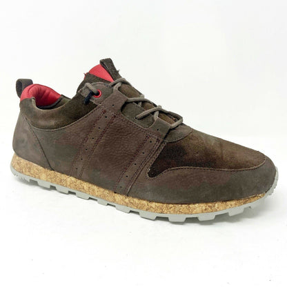 Clae Mills Chocolate Umber Suede Brown Mens Premium Casual Sneakers
