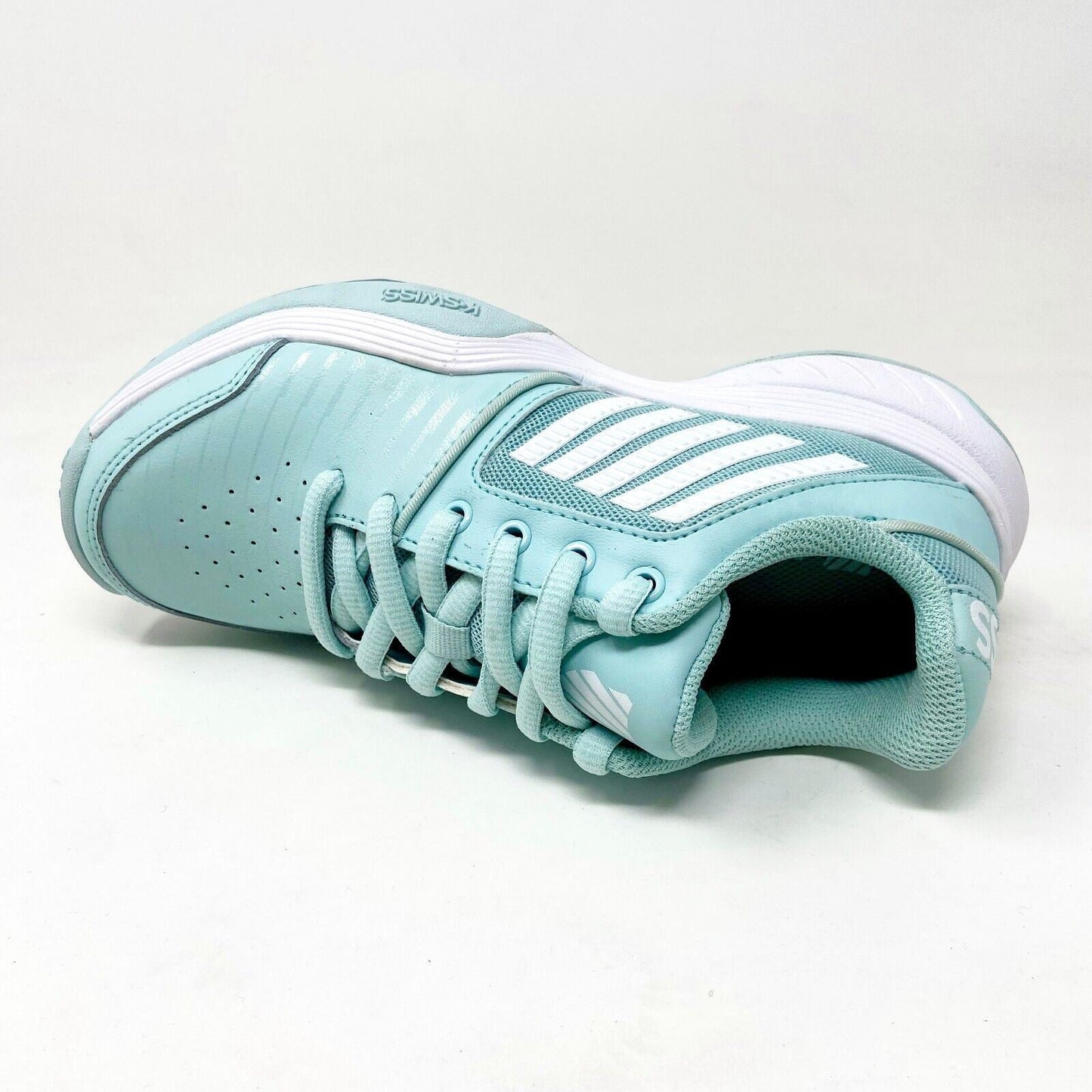 K-Swiss Court Express Icy Morn White Womens Size 5.5 Tennis Shoes 95443 415