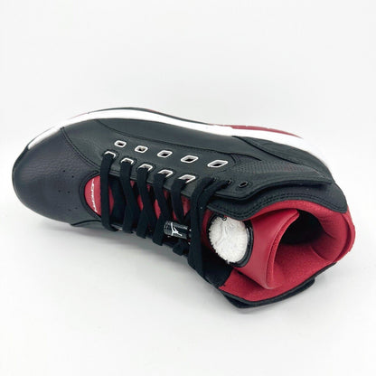 Jordan Ol'School Black White Gym Red Bred Mens Sneakers 317223 011