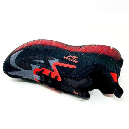 Reebok Zig Kinetica Concept Type 2 Black Red Mens Running Sneakers FW5734