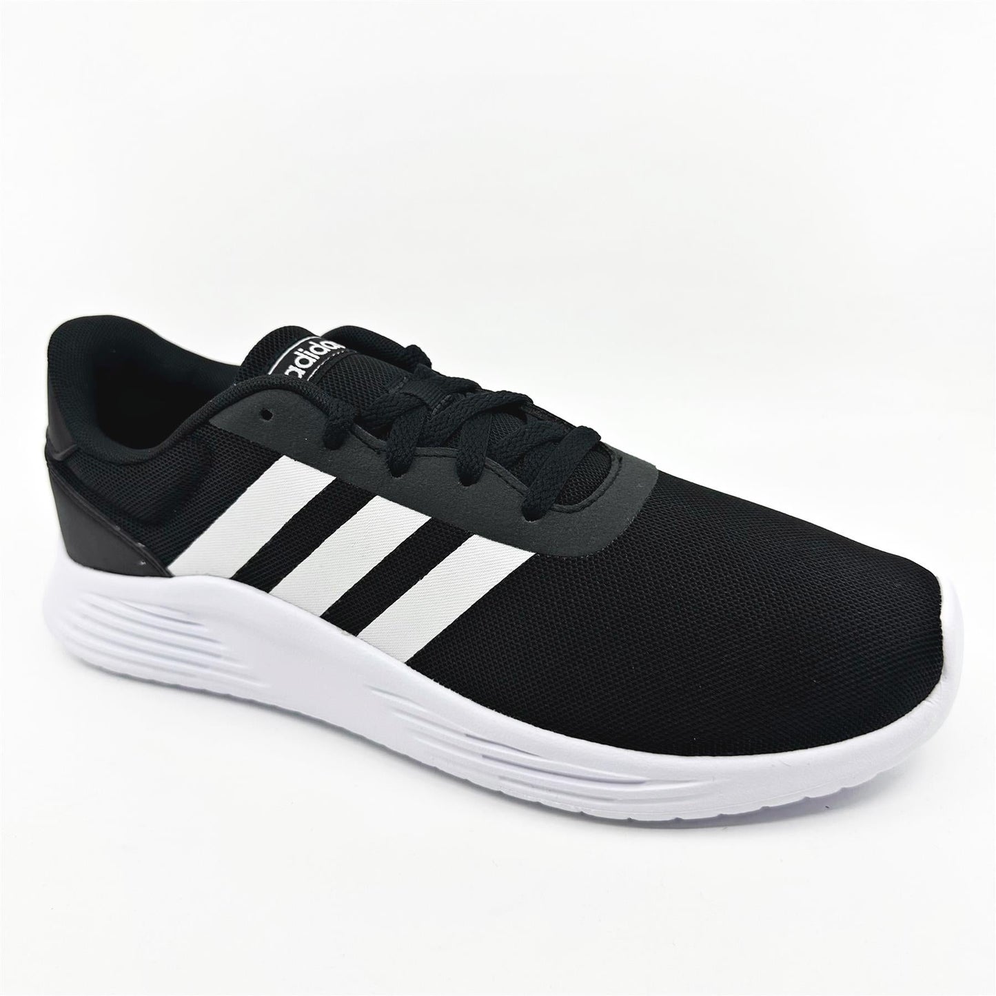 Adidas Lite Racer 2.0 Core Black Core White Mens Athletic Sneakers