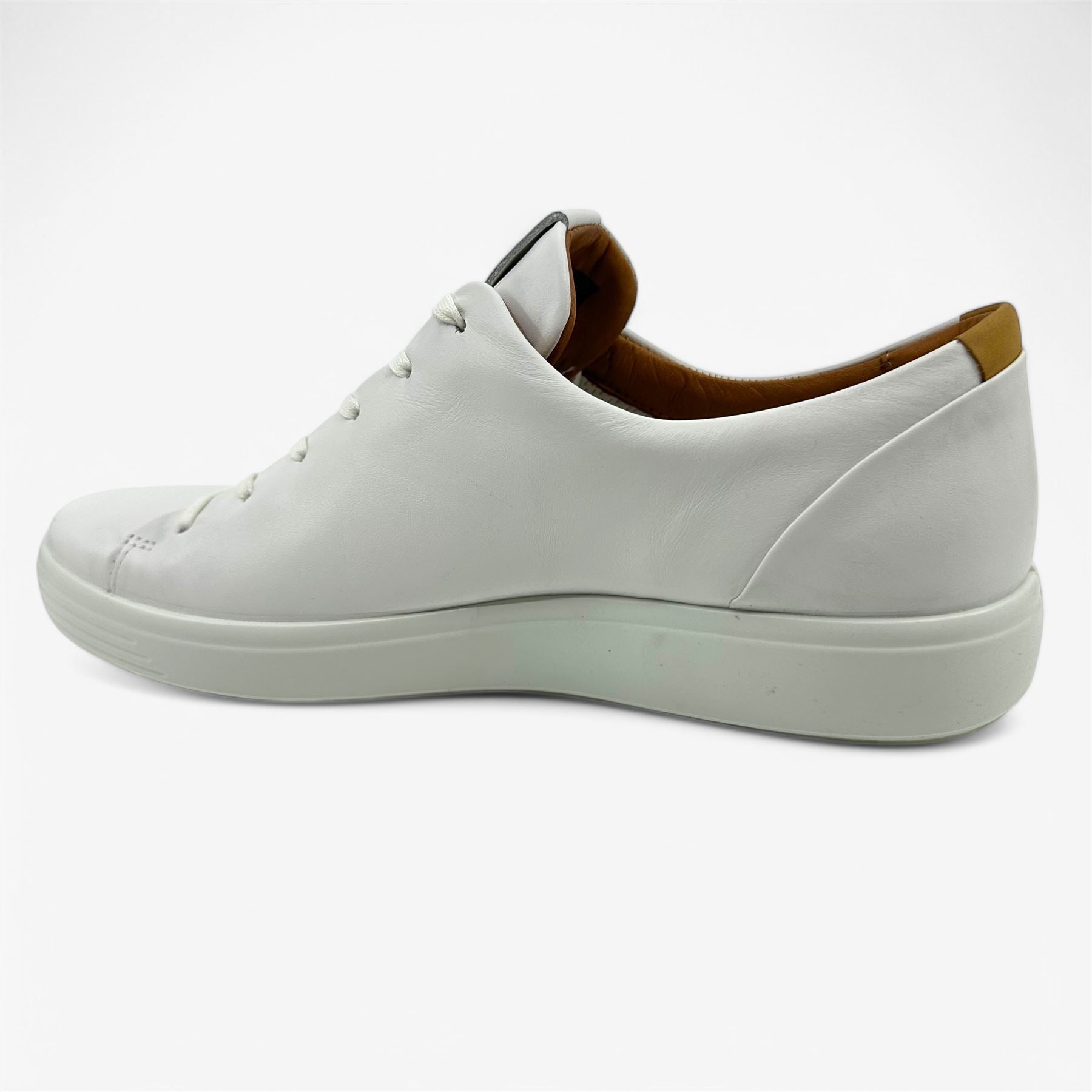 ECCO Soft 7 White Mens Casual Sneaker
