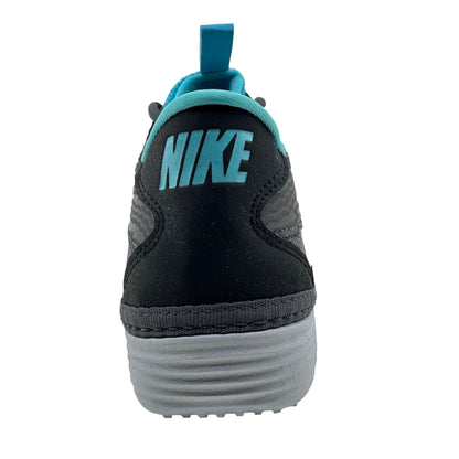Nike Solarsoft Moccasin Iron Ore Polarized Blue Mens Athletic Sneaker