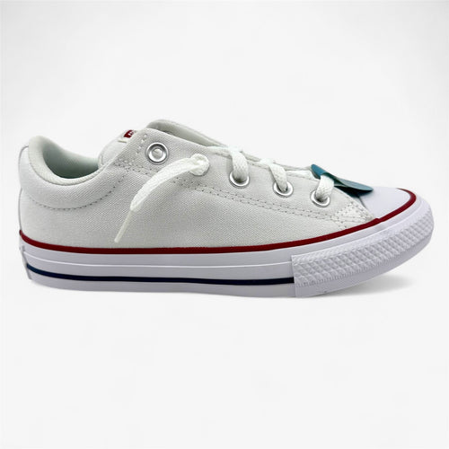 Converse CTAS Street Slip White Garnet Navy Kids Size 3.5 Athletic Sneaker