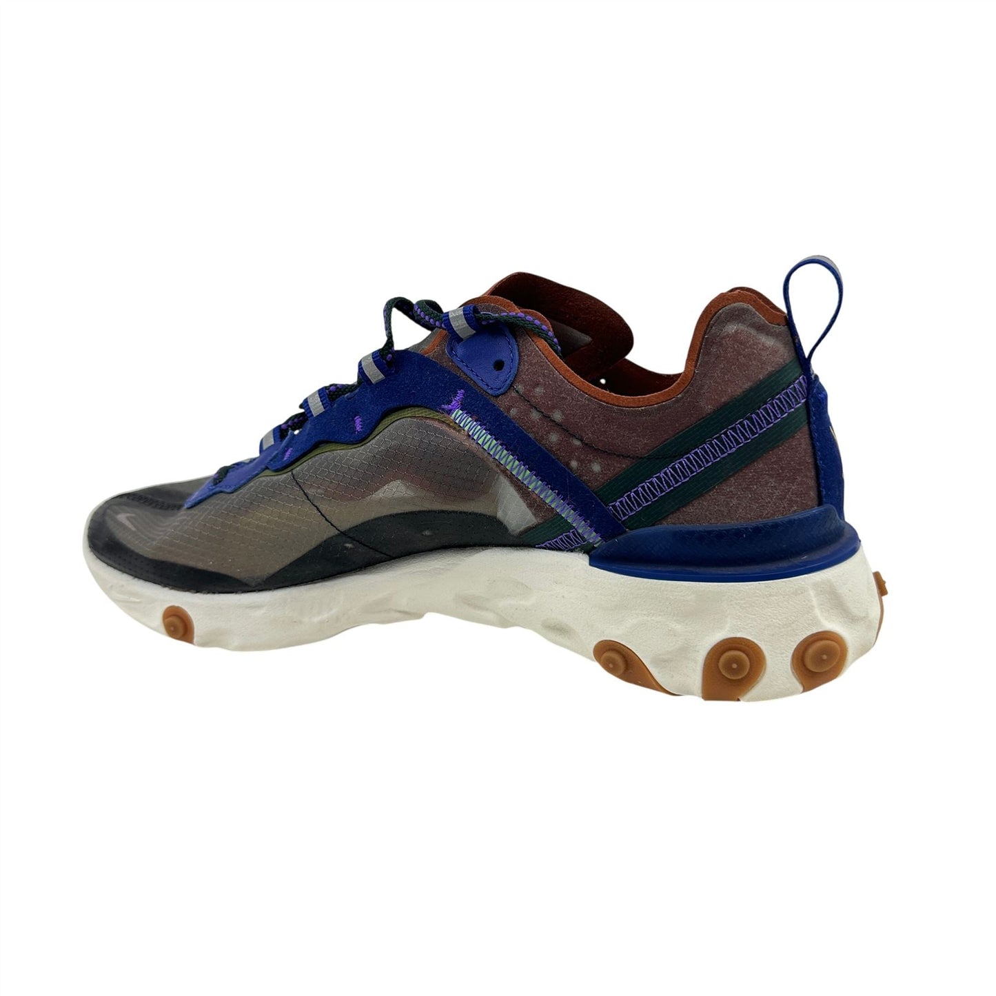 Nike React Element 87 Dusty Peach Atmosphere Grey Mens Athletic Sneaker