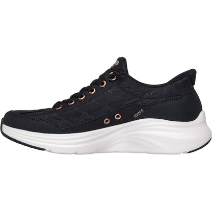Women's Wide Fit Skechers 150413 Slip-ins Contour Foam Cozy Fit Golden Hour Trainers