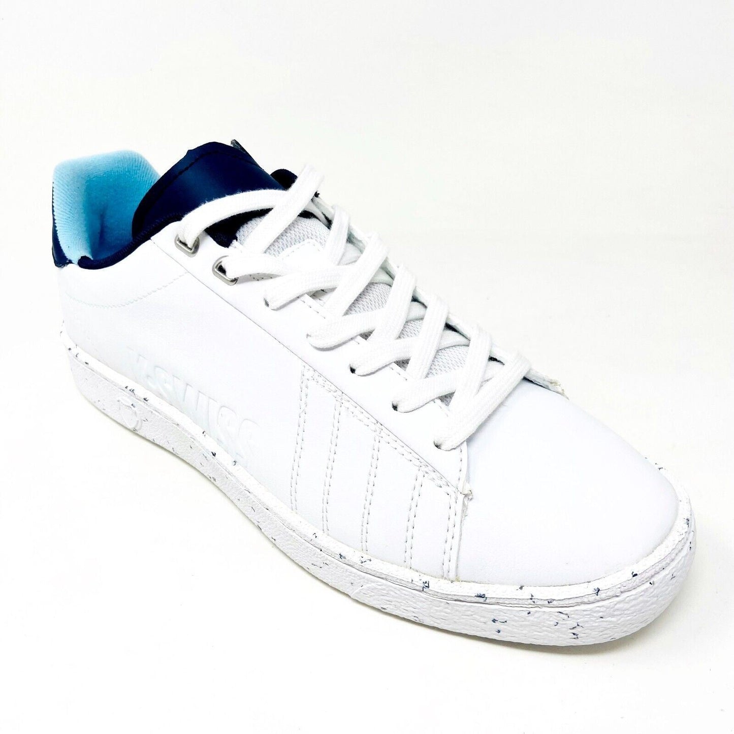 K-Swiss Court 66 CC White Outer Space Mens Size 9.5 Casual Sneakers 07278 180