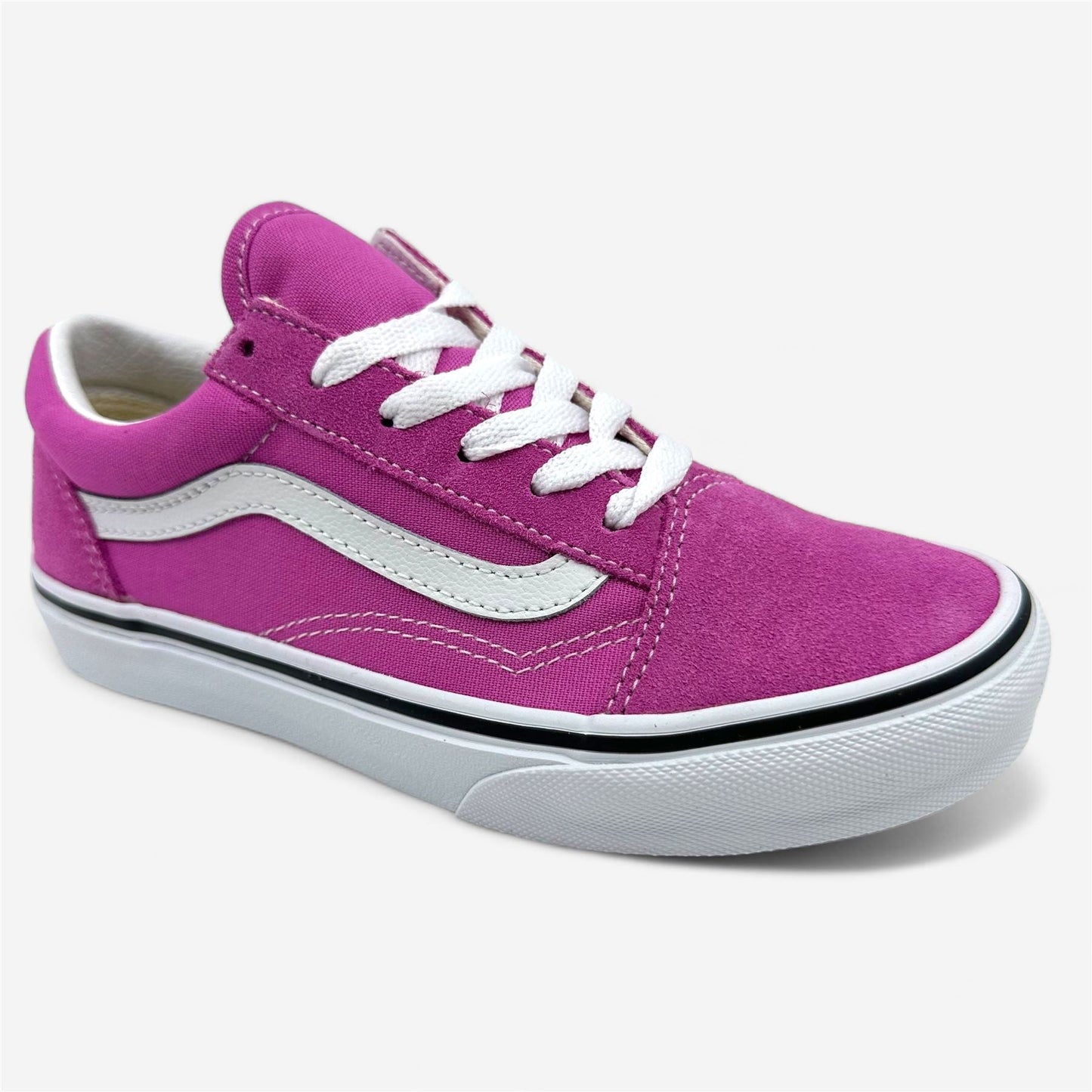 VANS Old Skool Color Theory Fiji Flower Kids Girls Size 3 Athletic Sneaker