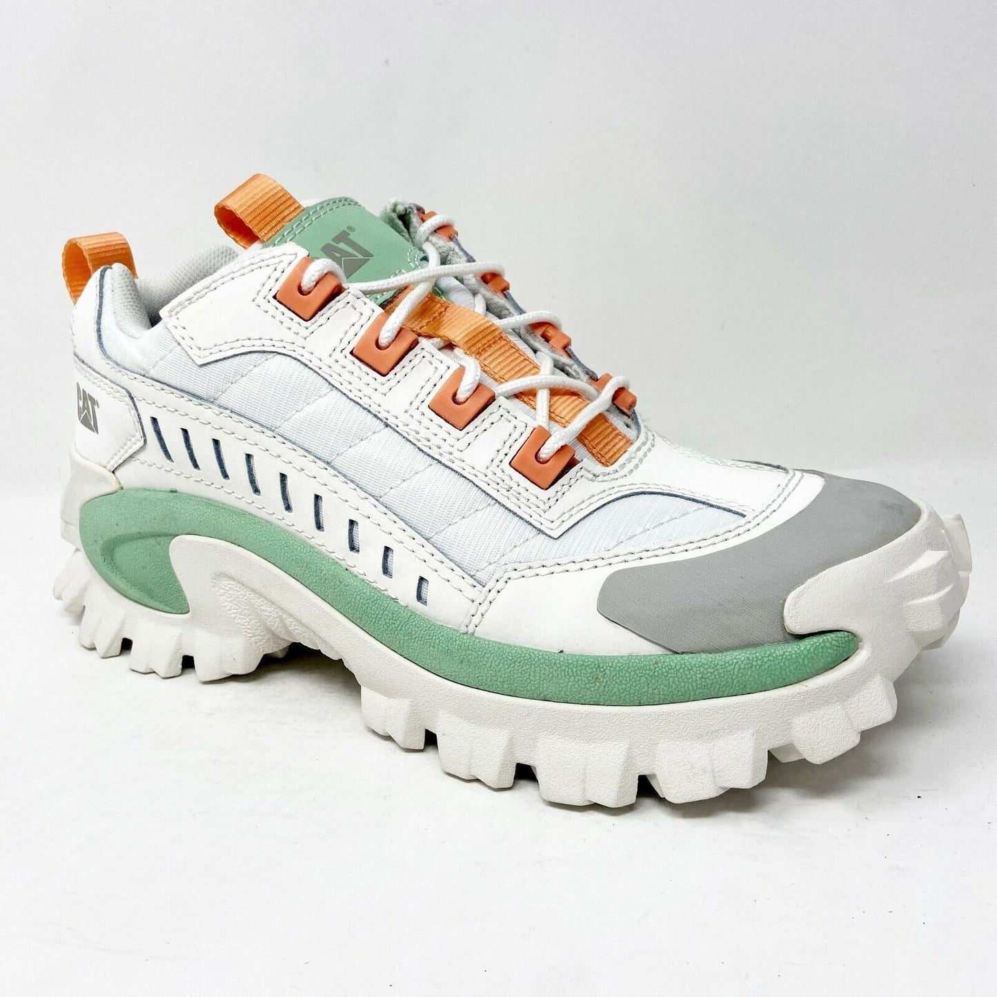Caterpillar CAT Intruder Oxford Star White Pastel Green Mens Shoes P724500