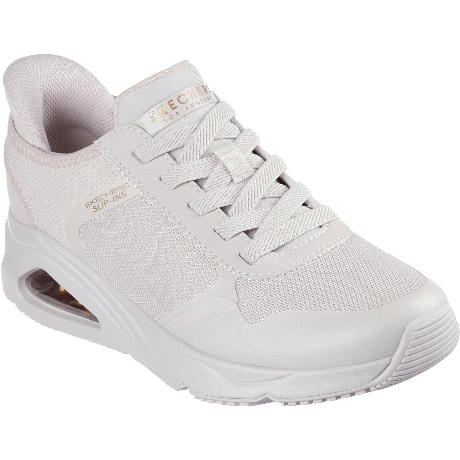 Women's Wide Fit Skechers 177116 Slip-ins Tres Air Uno Easy Steppers Trainers