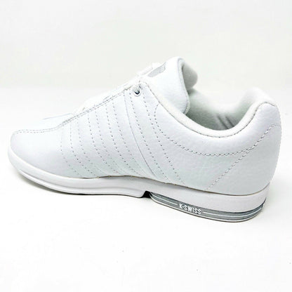 K-Swiss Renz White Light Grey Child Kids Casual Sneakers 51271106