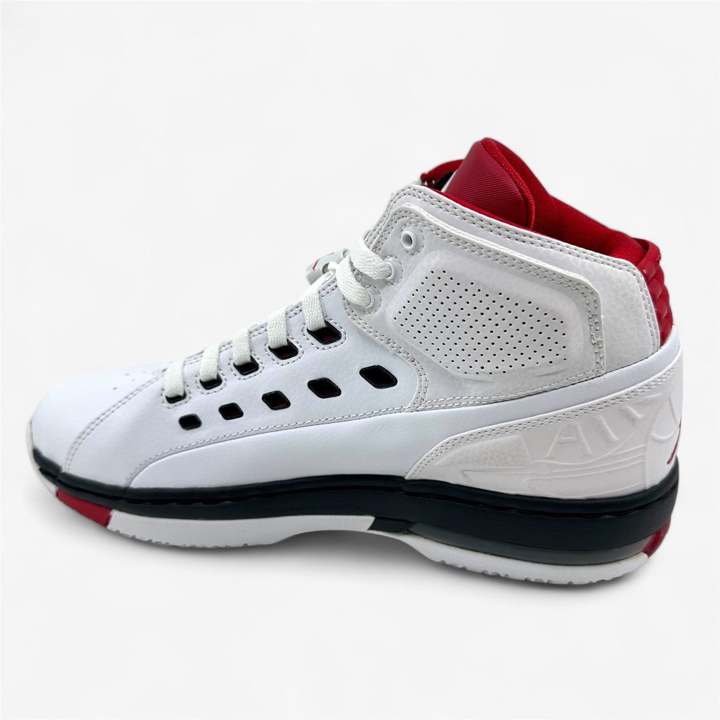 Jordan Ol' School White Gym Red Black Mens Athletic Sneaker