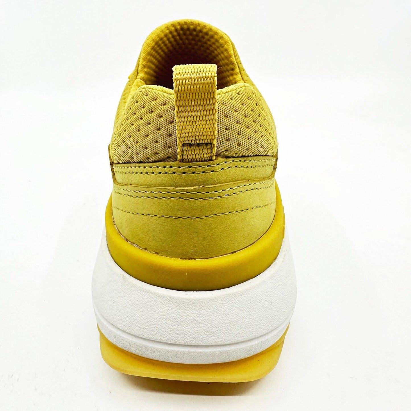 Mark Nason Split Skywalk Yellow White Womens Size 8 Athletic Sneakers