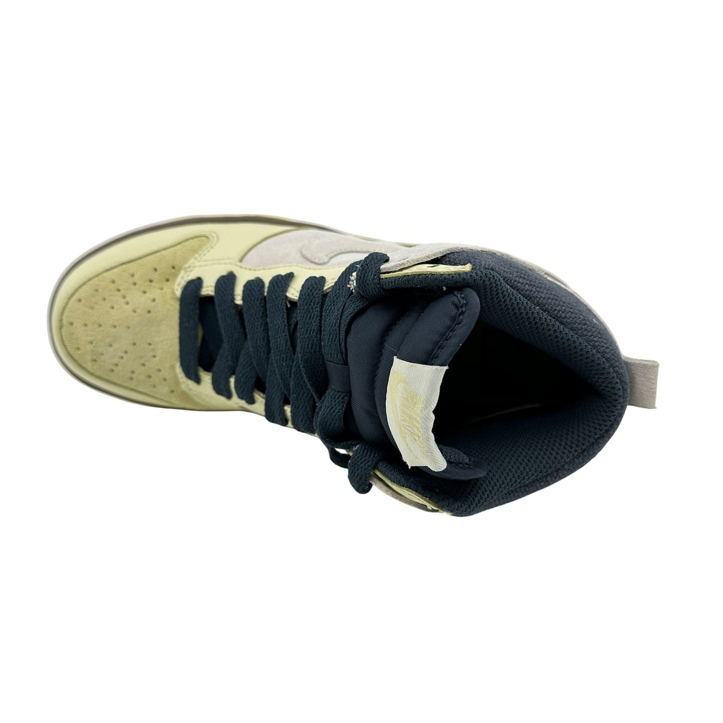 Nike Dunk High Alabaster Charcoal Womens Athletic Sneaker