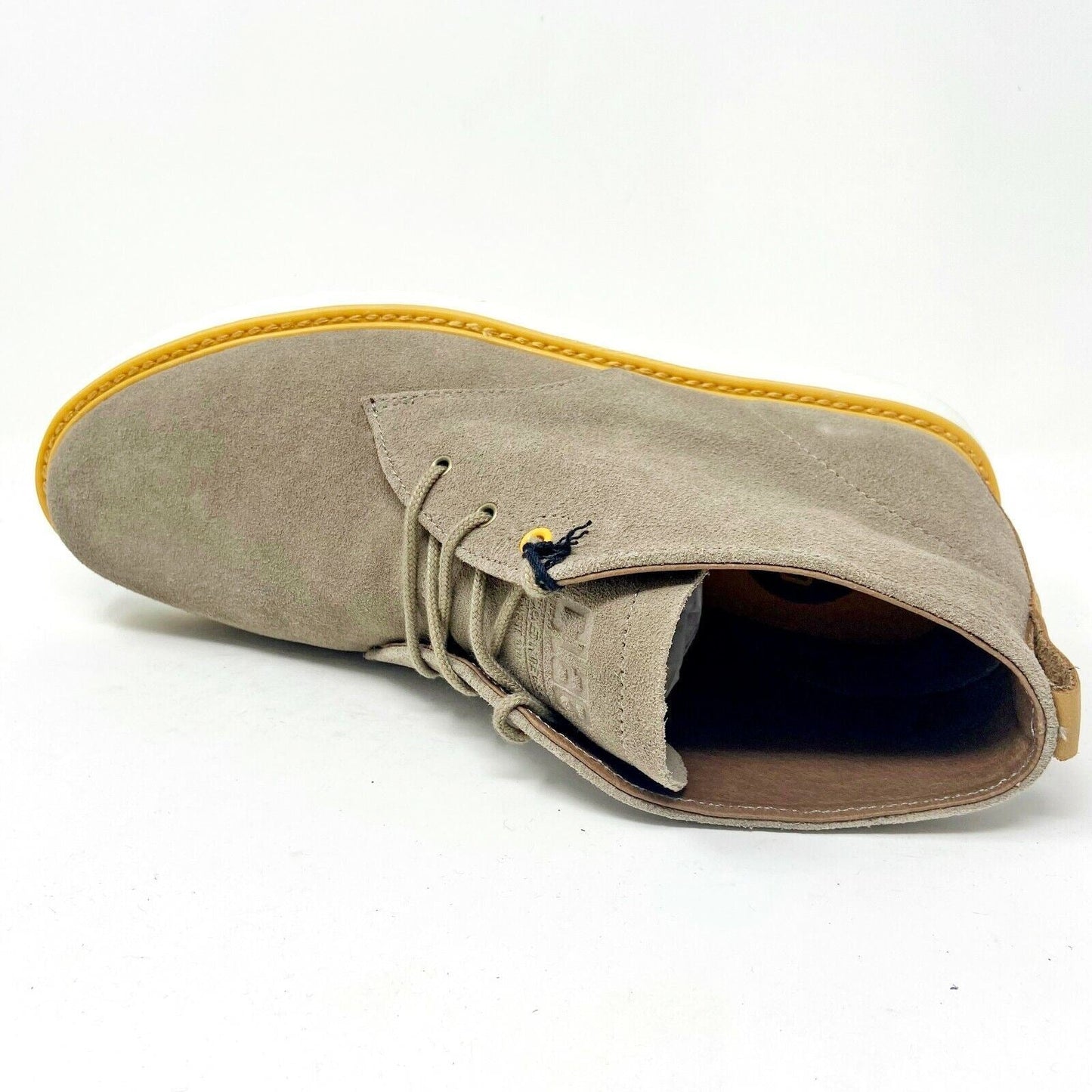 Clae Strayhorn Vibram Sage Suede Mens Premium Casual Sneakers