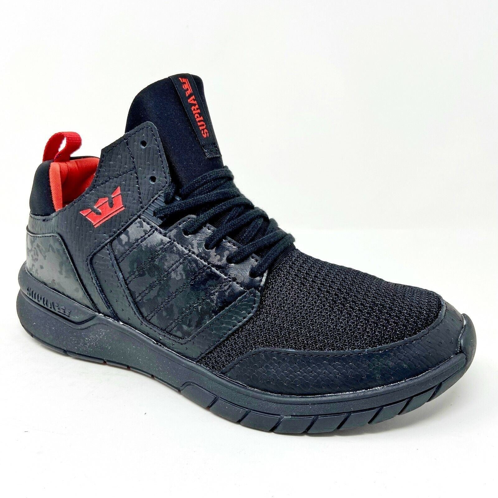 Supra Method Black Black Mens Size 7 Casual Sneakers 88022 001